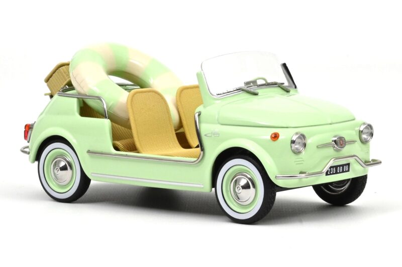 Fiat 500 Jolly Grön Norev 1:18 187794 Metall