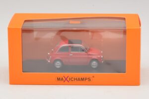 Fiat 500 L Röd Maxichamps 1:43 940121600 Metall — bild 5 av 5