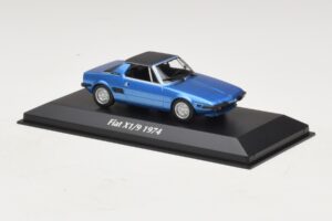 Fiat X1/9 Blå Maxichamps 1:43 940121661 Metall — bild 3 av 5