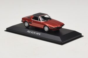 Fiat X1/9 Röd Maxichamps 1:43 940121662 Metall — bild 3 av 5