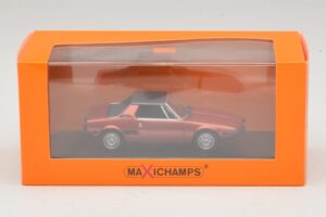 Fiat X1/9 Röd Maxichamps 1:43 940121662 Metall — bild 5 av 5