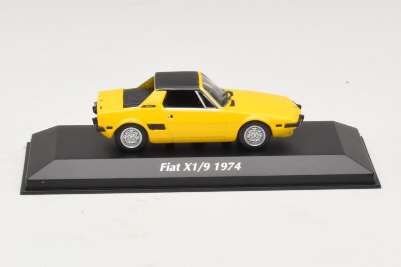 Fiat X1/9 Gul Maxichamps 1:43 940121660 Metall
