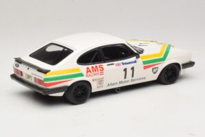 Ford Capri 3.0 #11 Allam Motor Services Silverstone Club Circuit Race BSCC 1979 Minichamps 1:18 155798611 Metall — bild 2 av 6