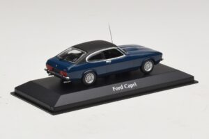 Ford Capri II Mörkblå Maxichamps 1:43 940081201 Metall — bild 2 av 5
