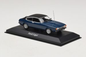 Ford Capri II Mörkblå Maxichamps 1:43 940081201 Metall — bild 3 av 5
