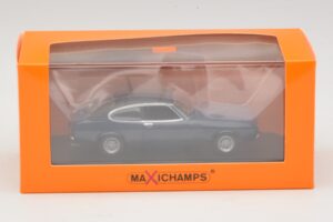 Ford Capri II Mörkblå Maxichamps 1:43 940081201 Metall — bild 5 av 5