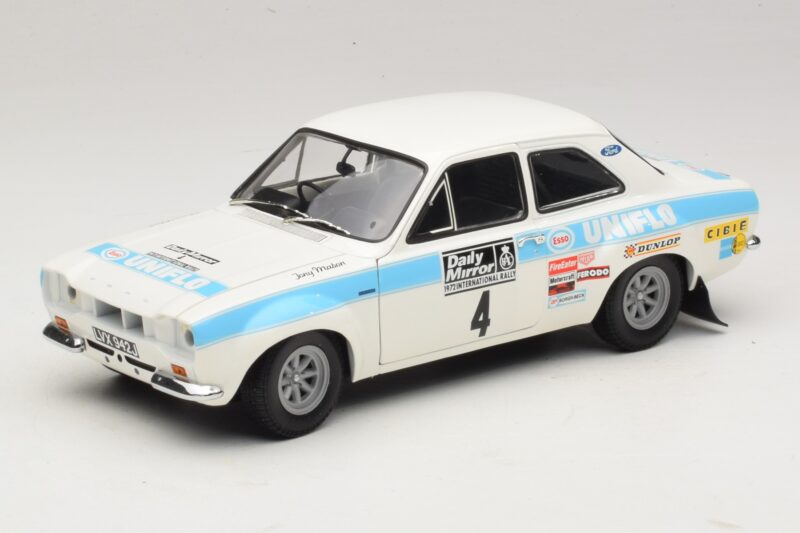 Ford Escort Mk1 RS1600 #4 R. Clark / T. Mason Winners RAC Rally 1972 Minichamps 1:18 100728104 Metall