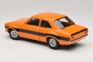 Ford Escort Mk1 RS1600 AVO Orange Med Svarta Ränder Minichamps 1:18 100688104 Metall — bild 7 av 8