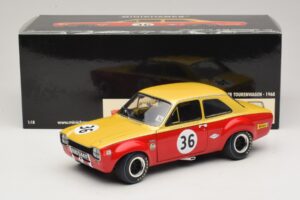 Ford Escort Mk1 TC #36 F. Gardner / D. Glemser Grand Prix der Tourenwagen 1968 Minichamps 1:18 100688136 Metall — bild 8 av 8