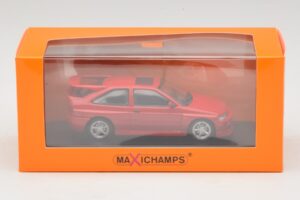 Ford Escort RS Cosworth Röd Maxichamps 1:43 940082100 Metall — bild 5 av 5