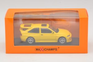 Ford Escort RS Cosworth Gul Maxichamps 1:43 940082101 Metall — bild 5 av 5