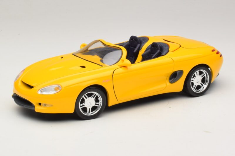 Ford Mustang Mach III Cabriolet Gul Maisto 1:18 32815 Metall
