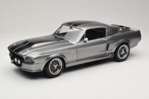 Ford Mustang Shelby GT500 Eleanor Grå Metallic & Svart KK-Scale 1:12 KKDC120171 Metall