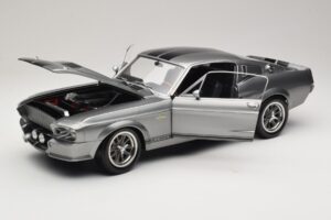 Ford Mustang Shelby GT500 Eleanor Grå Metallic & Svart KK-Scale 1:12 KKDC120171 Metall — bild 2 av 8
