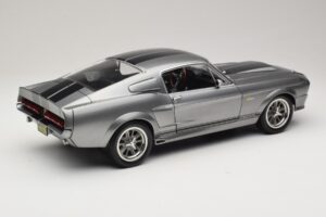 Ford Mustang Shelby GT500 Eleanor Grå Metallic & Svart KK-Scale 1:12 KKDC120171 Metall — bild 3 av 8