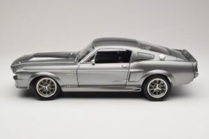 Ford Mustang Shelby GT500 Eleanor Grå Metallic & Svart KK-Scale 1:12 KKDC120171 Metall — bild 4 av 8