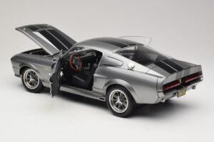 Ford Mustang Shelby GT500 Eleanor Grå Metallic & Svart KK-Scale 1:12 KKDC120171 Metall — bild 5 av 8