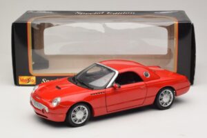 Ford Thunderbird Röd Maisto 1:18 31620 Metall — bild 8 av 8