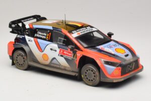 Hyundai i20 N Rally1 #1 T. Neuville / M. Wydaeghe Rally Portugal 2025 IXO 1:18 18RMC251B Metall — bild 4 av 6