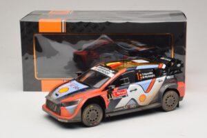 Hyundai i20 N Rally1 #1 T. Neuville / M. Wydaeghe Rally Portugal 2025 IXO 1:18 18RMC251B Metall — bild 6 av 6