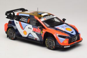 Hyundai i20 N Rally1 #8 O. Tanak / M. Jarveoja Rally Portugal 2025 IXO 1:18 18RMC251A Metall — bild 4 av 6