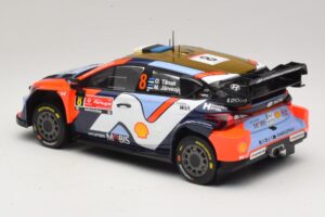 Hyundai i20 N Rally1 #8 O. Tanak / M. Jarveoja Rally Portugal 2025 IXO 1:18 18RMC251A Metall — bild 5 av 6