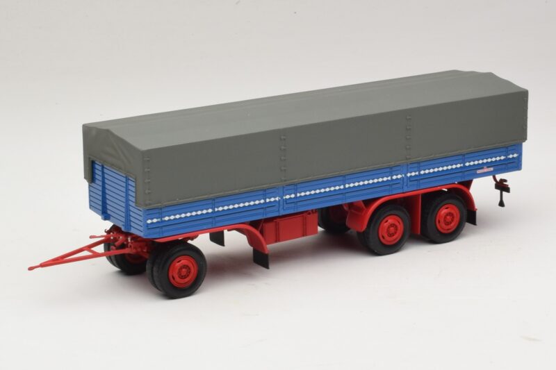 Kassbohrer 3-Achs Blå Svart Minichamps 1:43 439161090 Metall