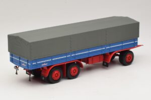 Kassbohrer 3-Achs Blå Svart Minichamps 1:43 439161090 Metall — bild 2 av 6