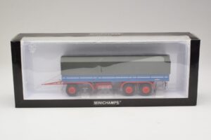 Kassbohrer 3-Achs Blå Svart Minichamps 1:43 439161090 Metall — bild 6 av 6