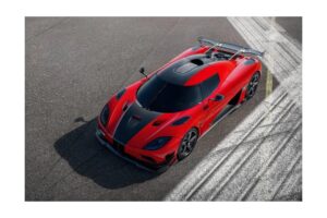 Koenigsegg Agera RS Draco Red GT Spirit 1:18 GT980 Resin — bild 2 av 2