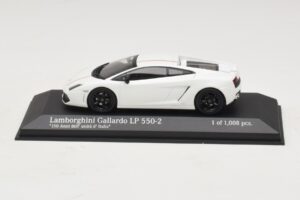 Lamborghini Gallardo LP550-2 Tricolore Vit Minichamps 1:43 400103801 Metall