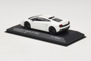 Lamborghini Gallardo LP550-2 Tricolore Vit Minichamps 1:43 400103801 Metall — bild 3 av 5