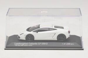 Lamborghini Gallardo LP550-2 Tricolore Vit Minichamps 1:43 400103801 Metall — bild 4 av 5