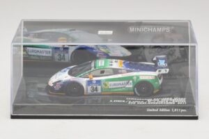 Lamborghini Gallardo LP600 GT3 #34 Reiter Engineering H-J. Stuck 24 Hours of Nurburgring 2011 Minichamps 1:43 437111284 Metal — bild 4 av 5