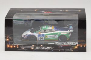 Lamborghini Gallardo LP600 GT3 #34 Reiter Engineering H-J. Stuck 24 Hours of Nurburgring 2011 Minichamps 1:43 437111284 Metal — bild 5 av 5