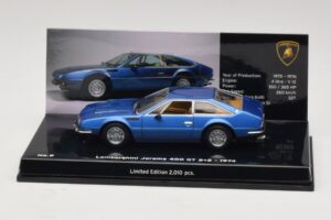 Lamborghini Jarama 400 GTS Blå Minichamps 1:43 436103400 Metall