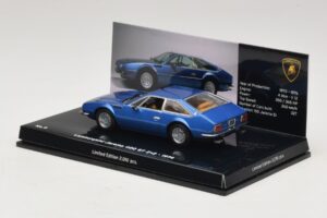 Lamborghini Jarama 400 GTS Blå Minichamps 1:43 436103400 Metall — bild 3 av 5