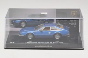 Lamborghini Jarama 400 GTS Blå Minichamps 1:43 436103400 Metall — bild 4 av 5