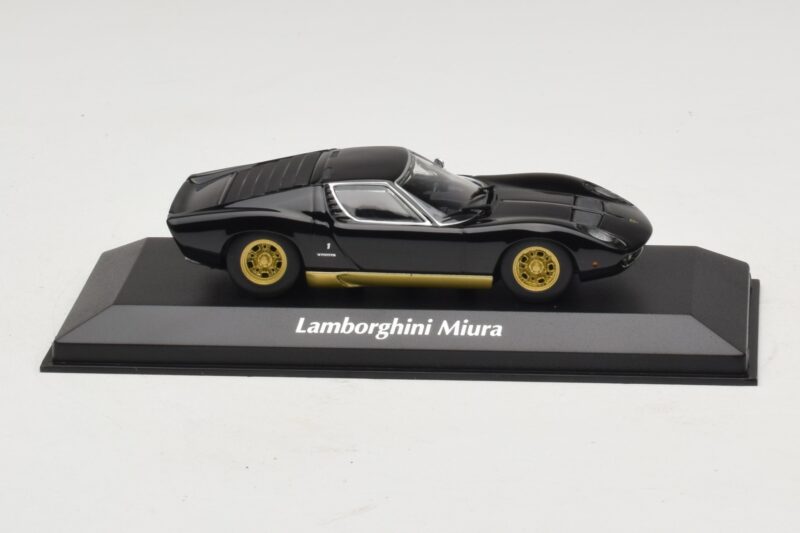 Lamborghini Miura P400 Svart Maxichamps 1:43 940103000 Metall