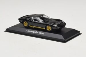 Lamborghini Miura P400 Svart Maxichamps 1:43 940103000 Metall — bild 3 av 5