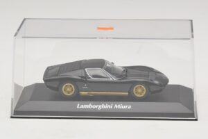 Lamborghini Miura P400 Svart Maxichamps 1:43 940103000 Metall — bild 4 av 5