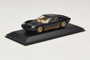 Lamborghini Miura P400 Svart Minichamps 1:43 430103004 Metall — bild 2 av 5