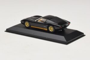 Lamborghini Miura P400 Svart Minichamps 1:43 430103004 Metall — bild 3 av 5