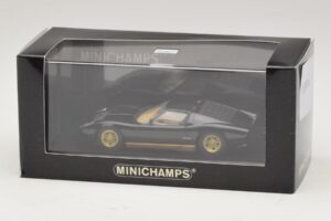 Lamborghini Miura P400 Svart Minichamps 1:43 430103004 Metall — bild 5 av 5