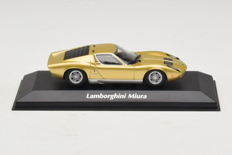 Lamborghini Miura P400 Guld Maxichamps 1:43 940103002 Metall