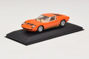Lamborghini Miura P400 Orange Minichamps 1:43 430103002 Metall — bild 2 av 5