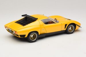 Lamborghini Miura SVR Gul & Svart Kyosho 1:18 08319GY Metall — bild 3 av 8