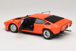 Lamborghini Urraco Rally Orange Kyosho 1:18 08445P Metall — bild 5 av 8