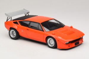 Lamborghini Urraco Rally Orange Kyosho 1:18 08445P Metall — bild 6 av 8