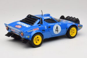 Lancia Stratos HF #4 B. Darniche / A. Mahe Rally Monte Carlo 1979 Solido 1:18 9019 Metall — bild 3 av 8